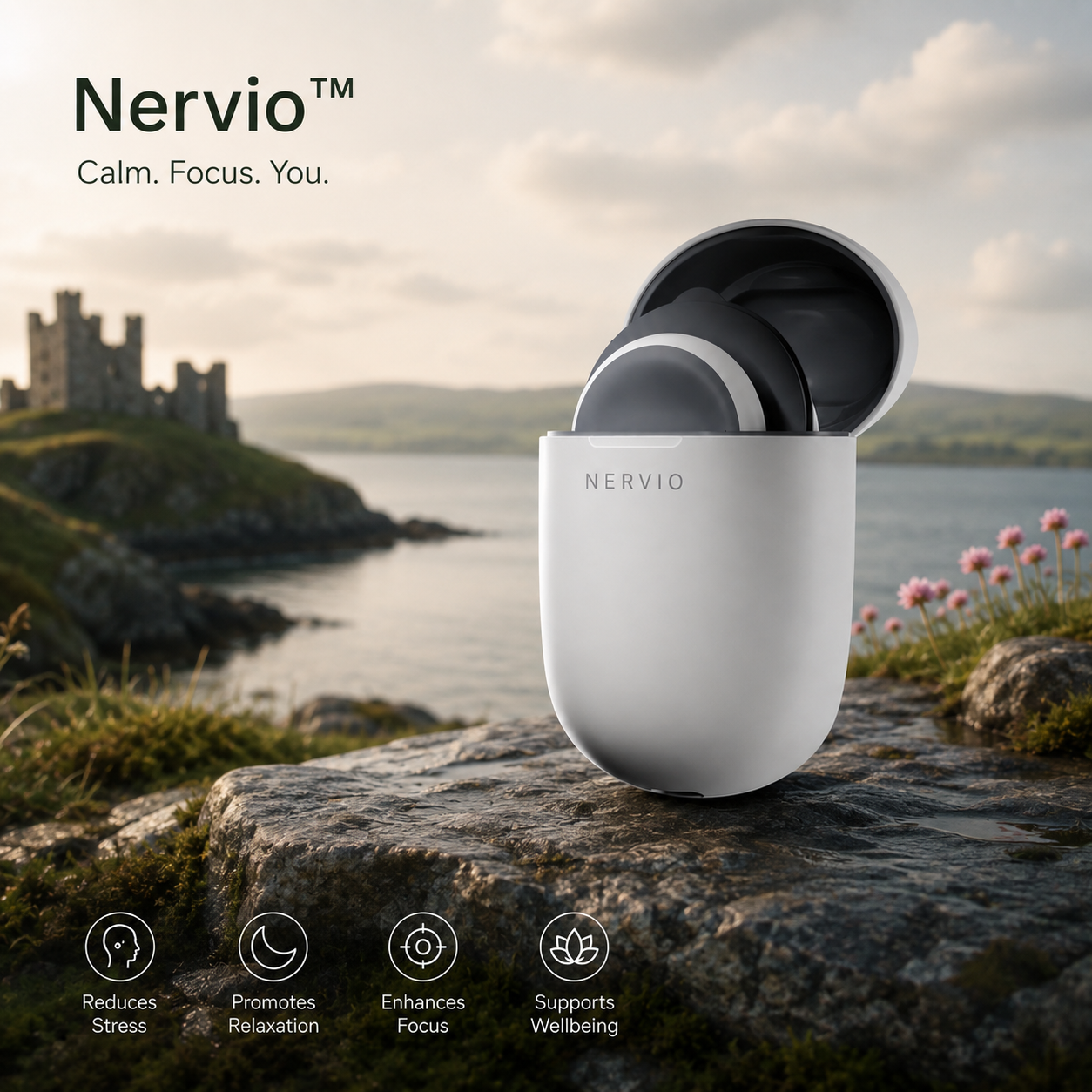 NERVIO wireless TENS pod