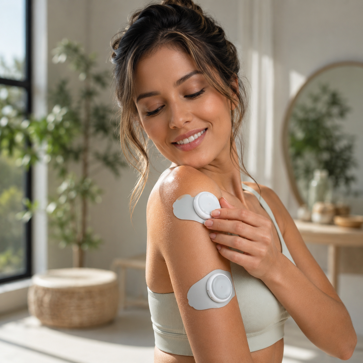 NERVIO pod on shoulder