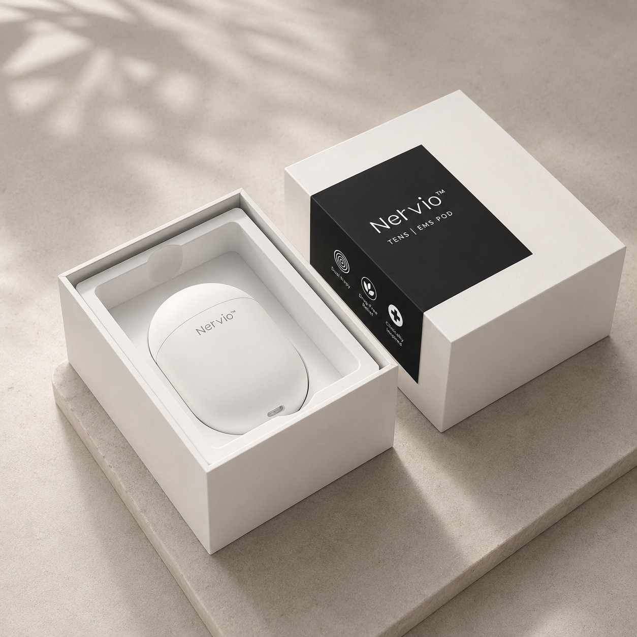 NERVIO retail packaging